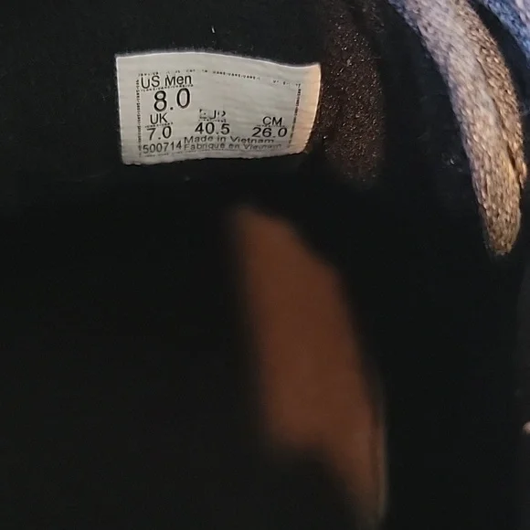 VANS Vn-0tuy187 Sneakers Boys/Men's/Teens Size 8 - Picture 7 of 7